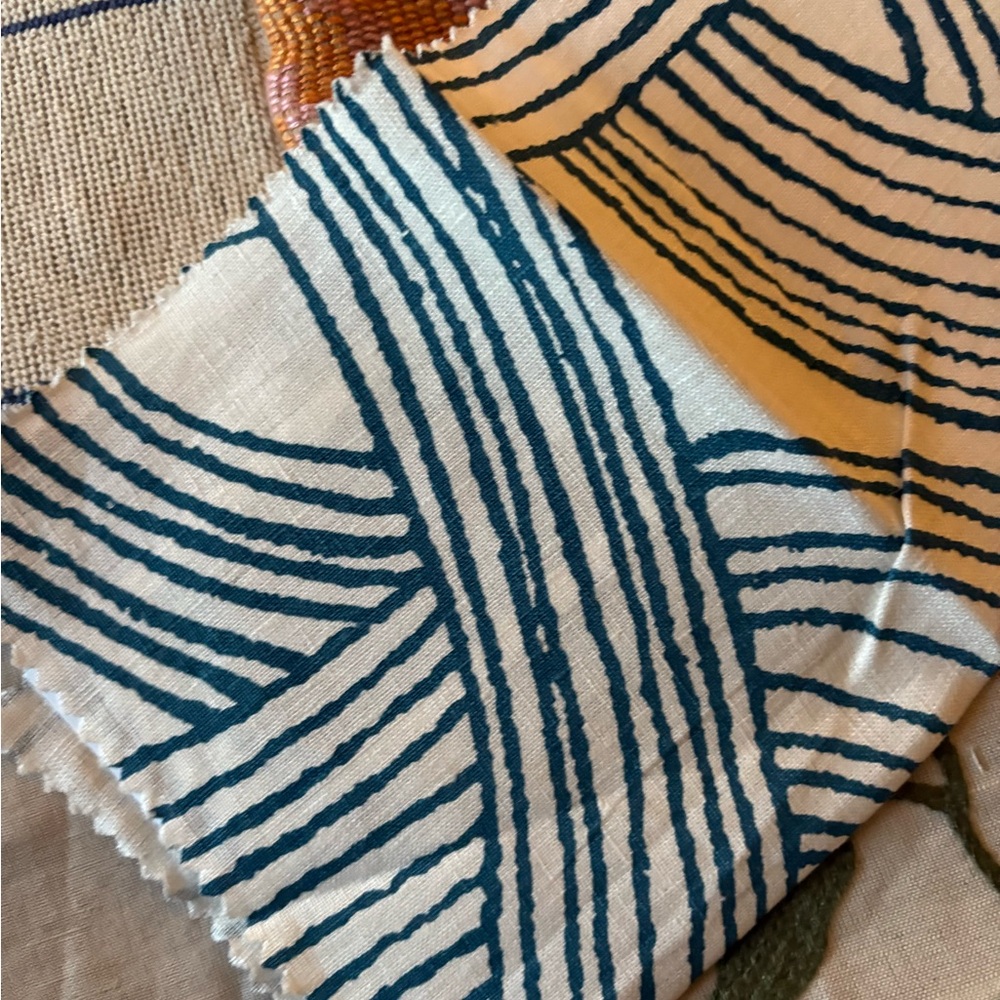 Set of 8 Schumacher Fabric Swatches - Picture 4 of 4